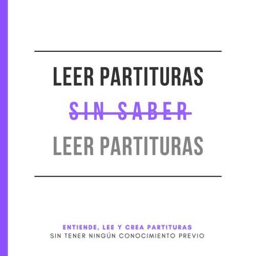 Leer partituras SIN saber leer partituras
