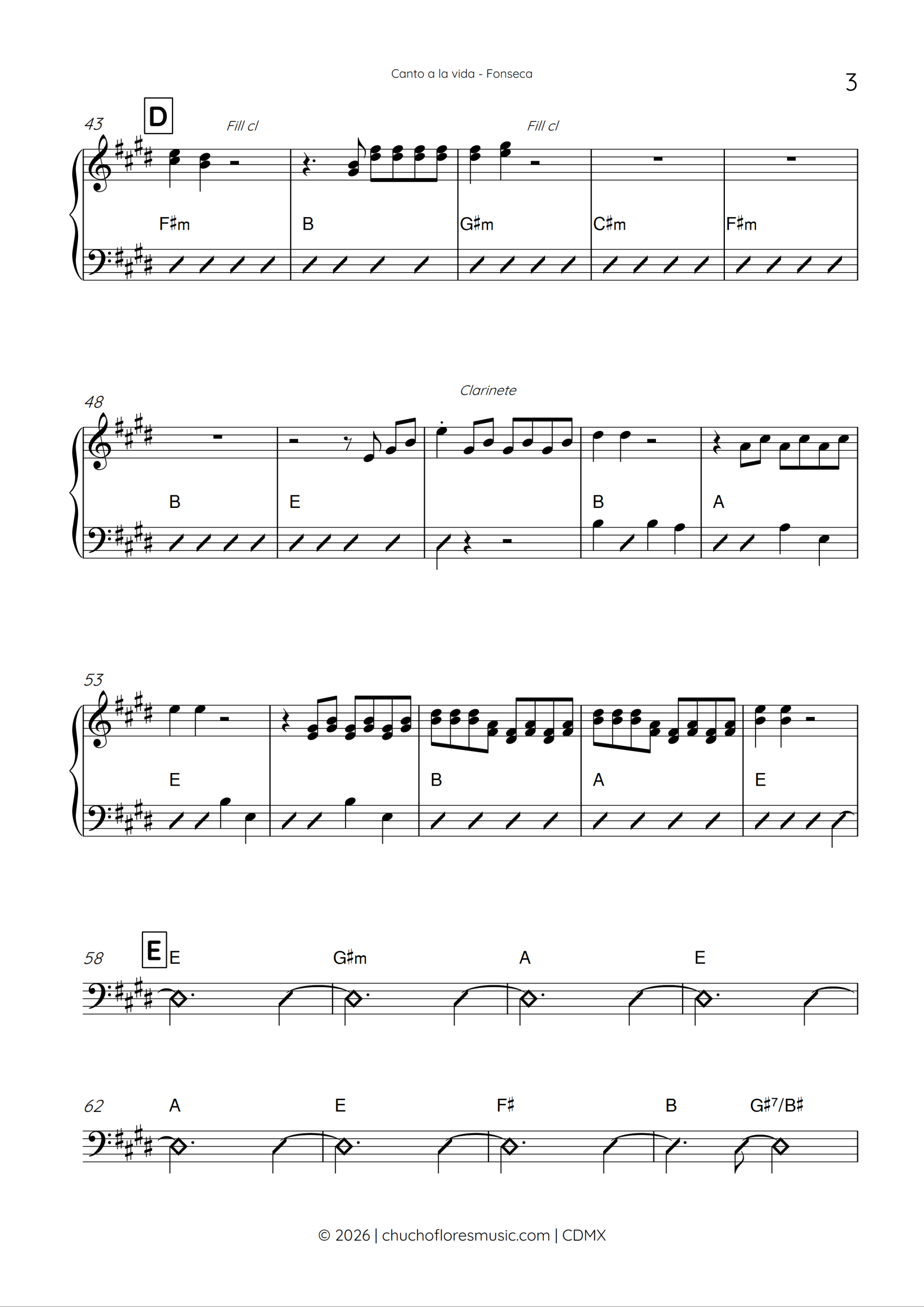 Canto a la vida - Fonseca | Master rhythm - Imagen 3