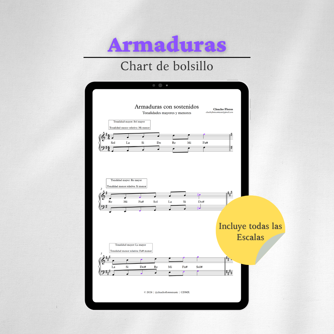 Armaduras - Chart de bolsillo