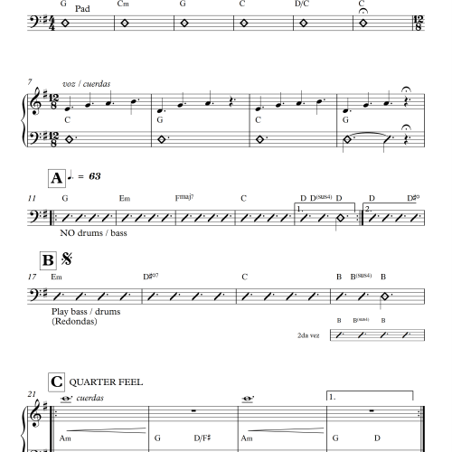 Saturno - Pablo Alborán | Master Rhythm